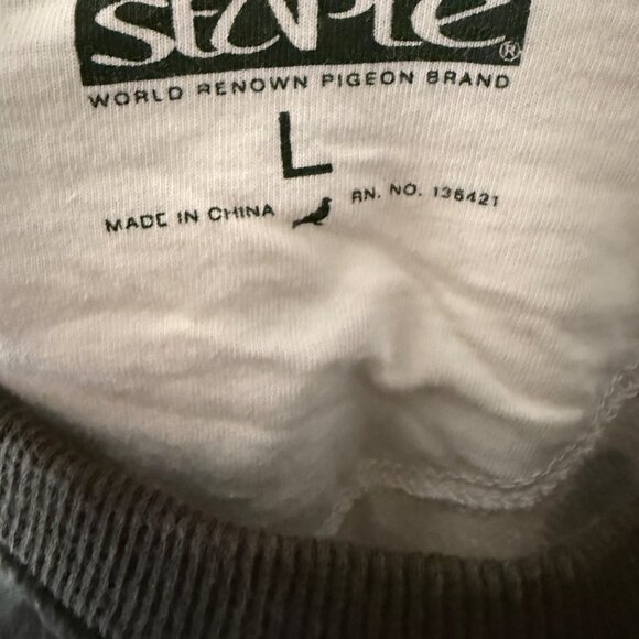 Staple Mens Sweatshirt Size L - Picture 7 of 7